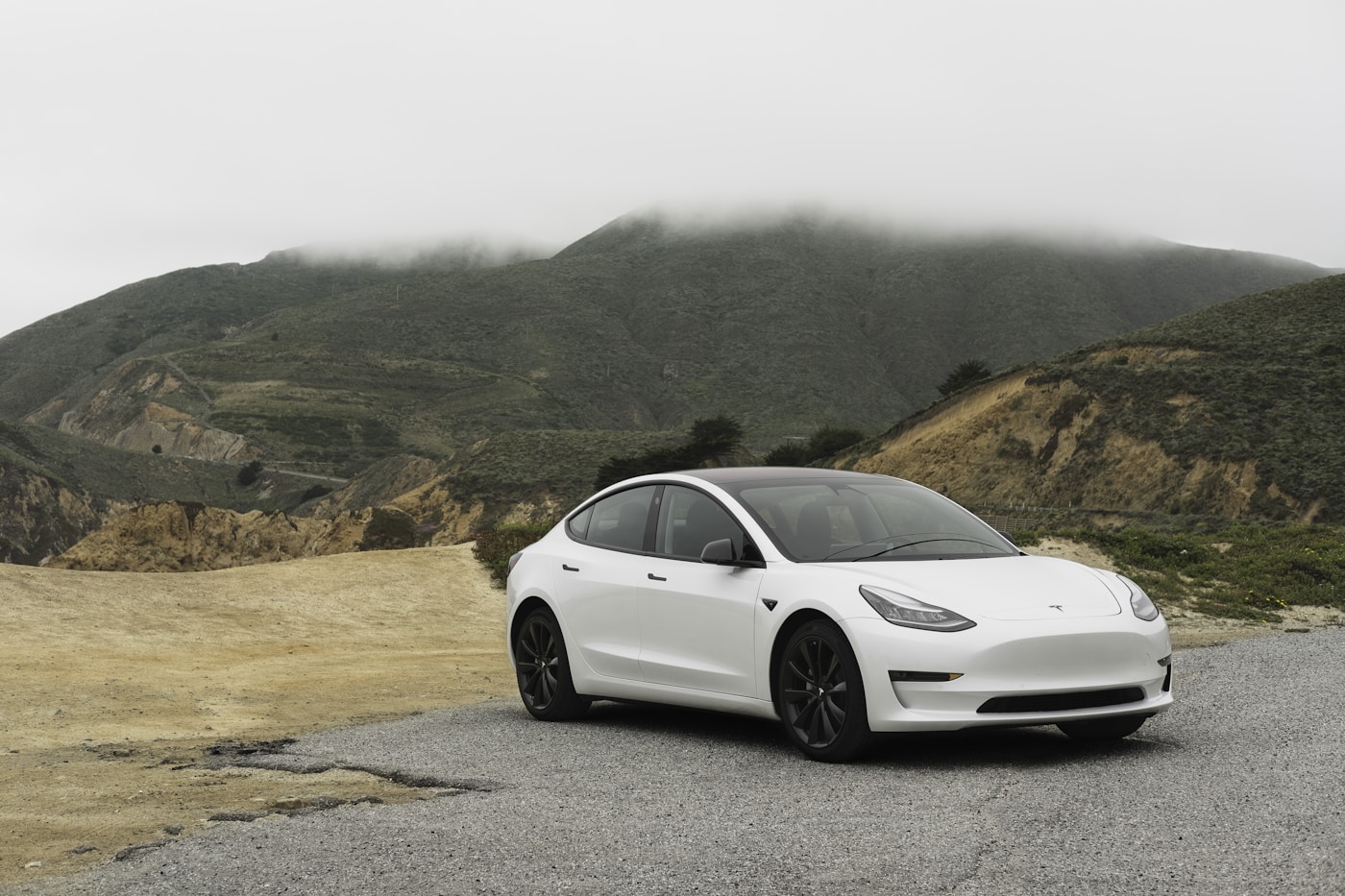 Tesla luxury vehicle